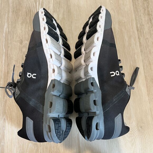 On Running Cloudflow 3 Running Shoes Black/Asphalt Men's-Size 11.5 - Picture 12 of 13